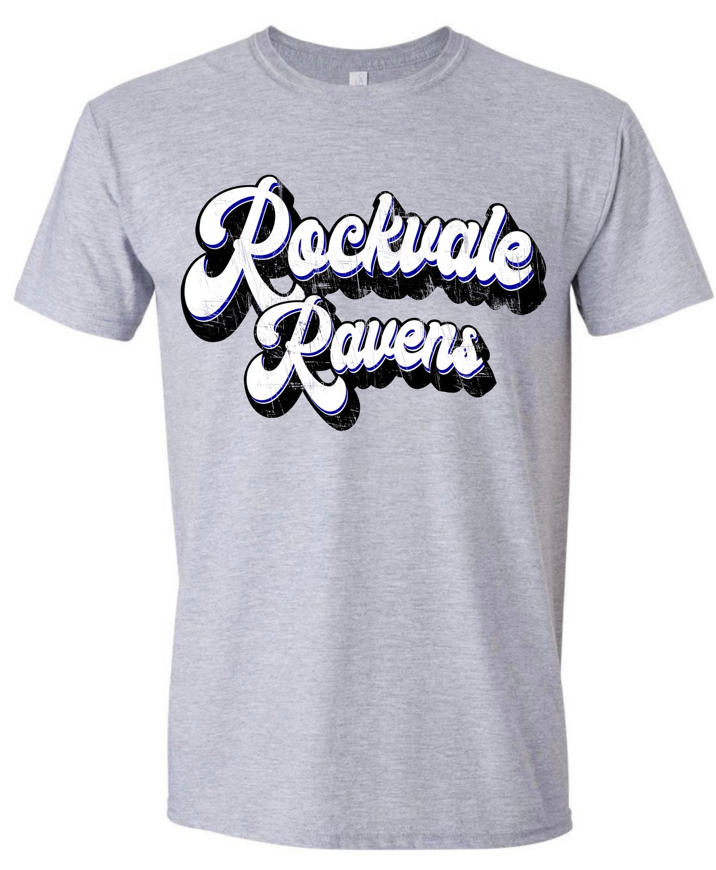 Distressed Rockvale Ravens Tshirt