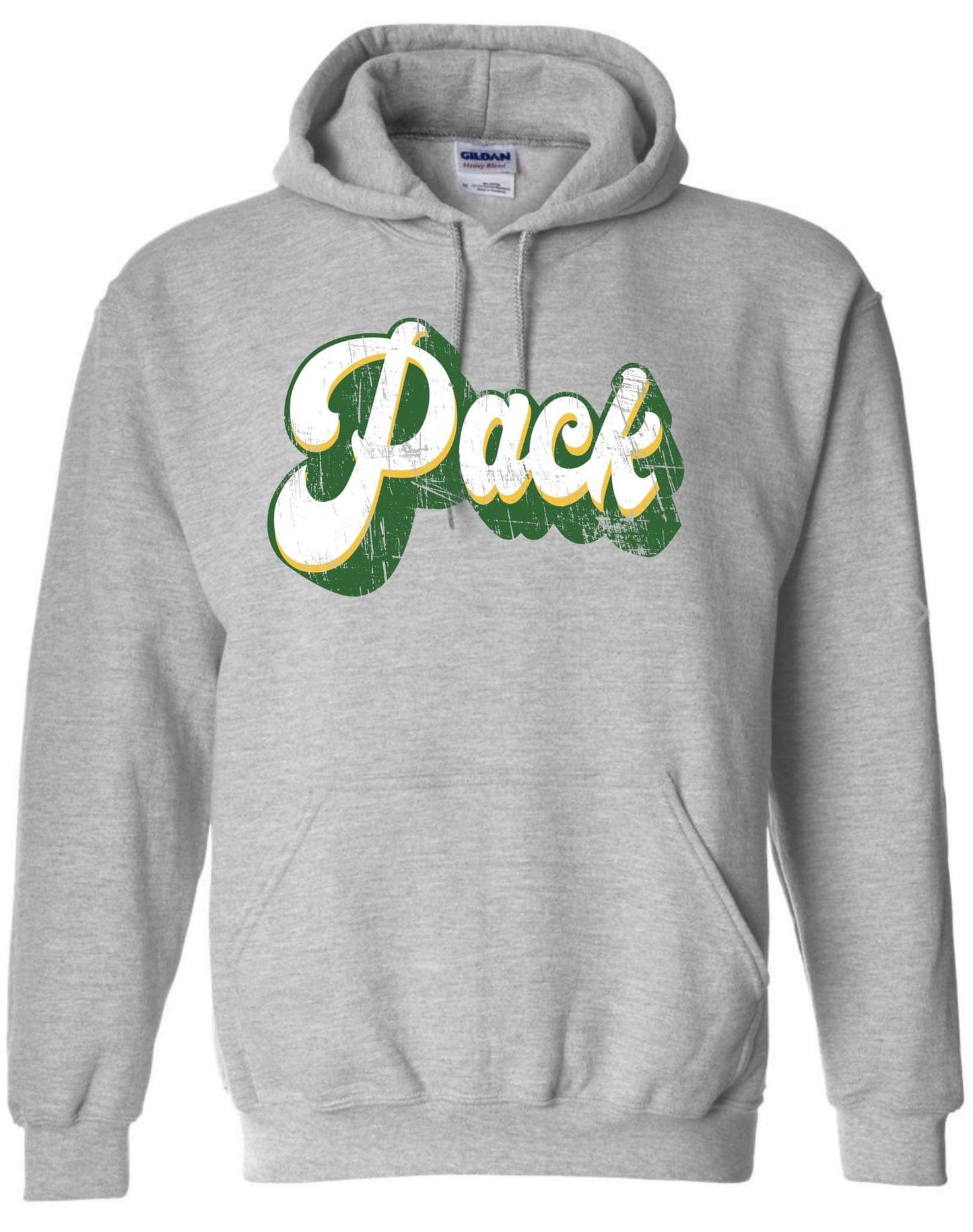 Pack Distressed Retro Hoodie