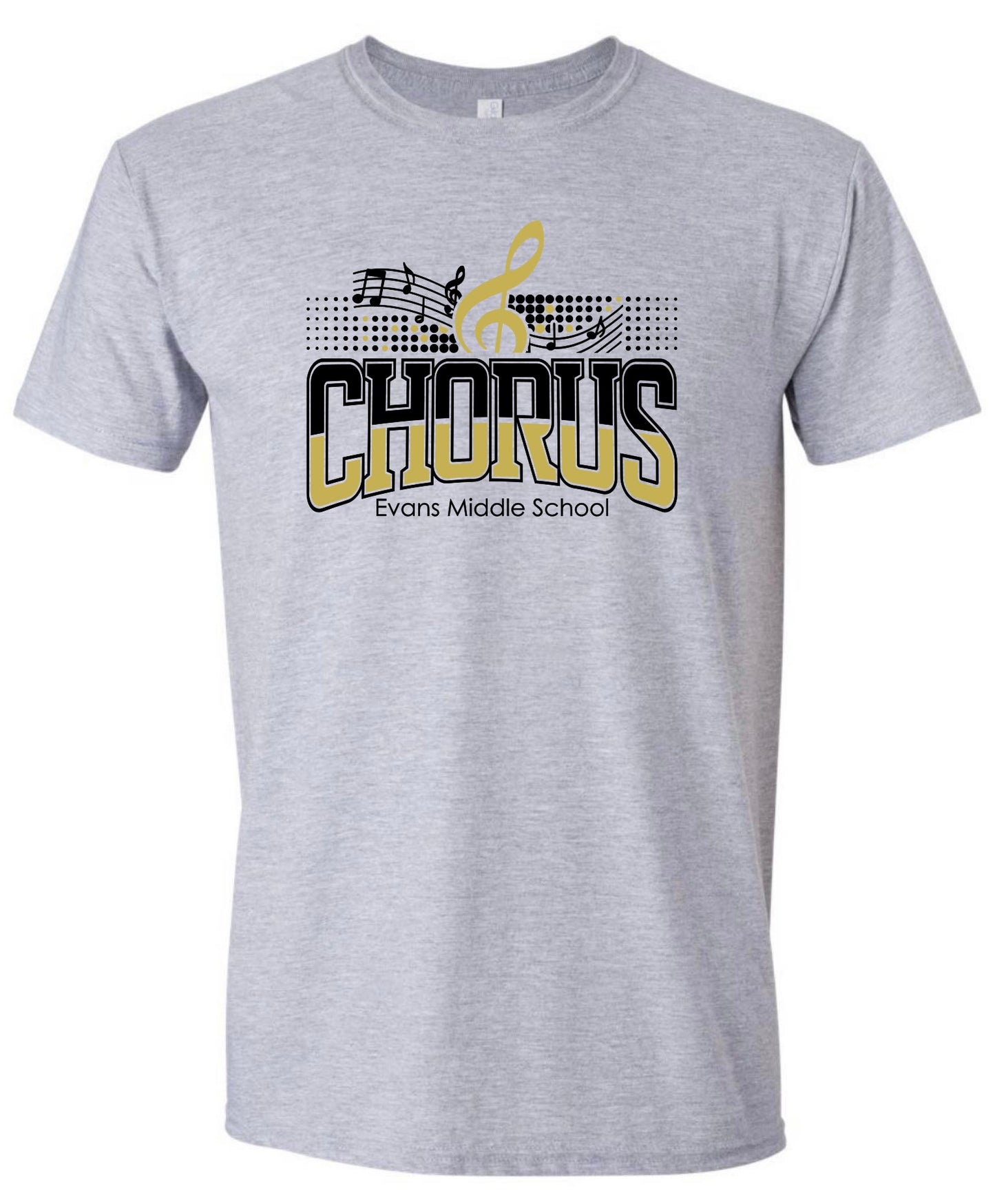 Evans Middle School Chorus Tshirt