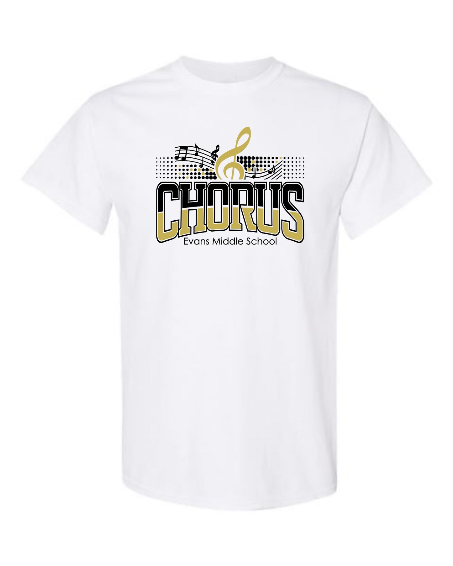 Evans Middle School Chorus Tshirt