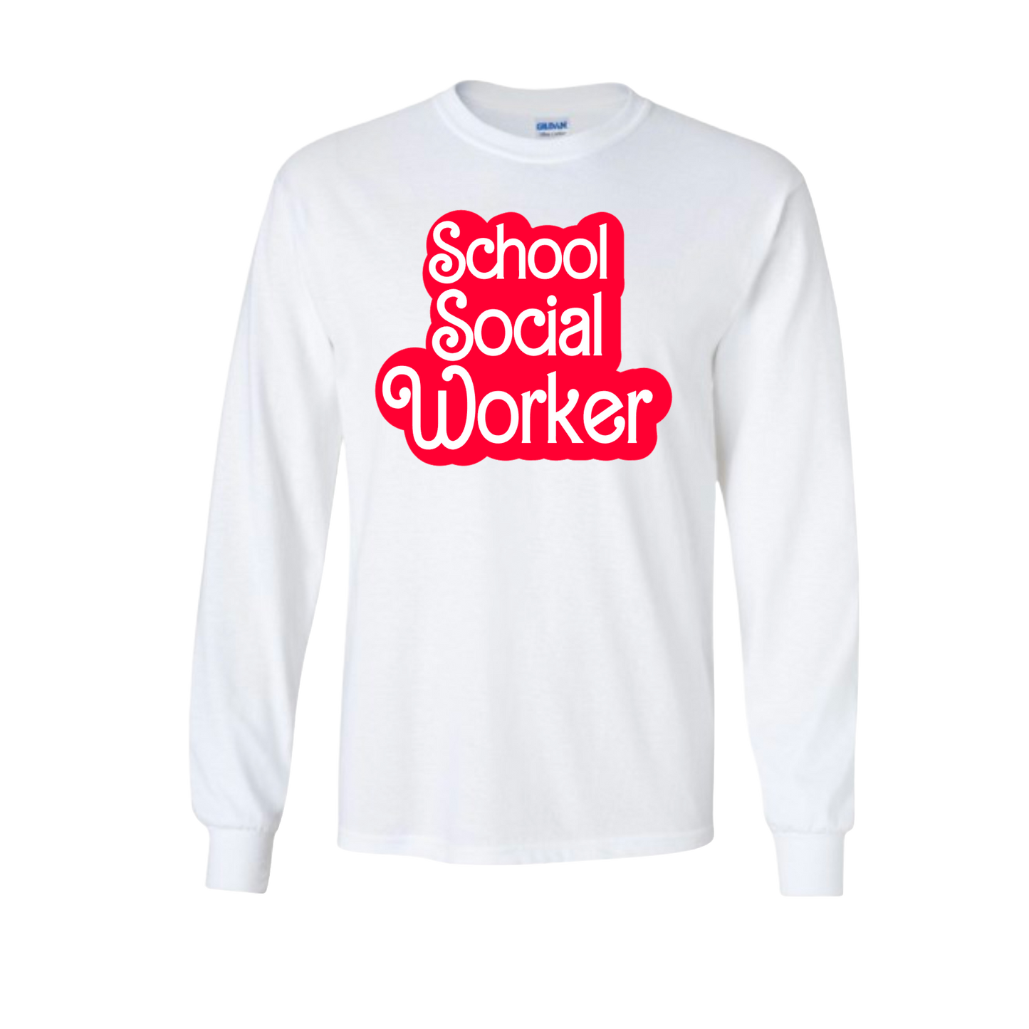 School Social Worker Longsleeve Tshirt