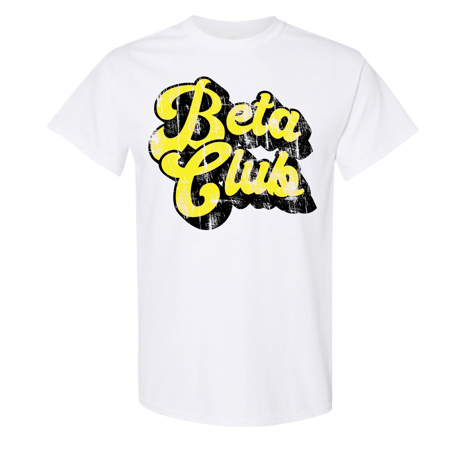 Retro Distressed Beta Club Tshirt