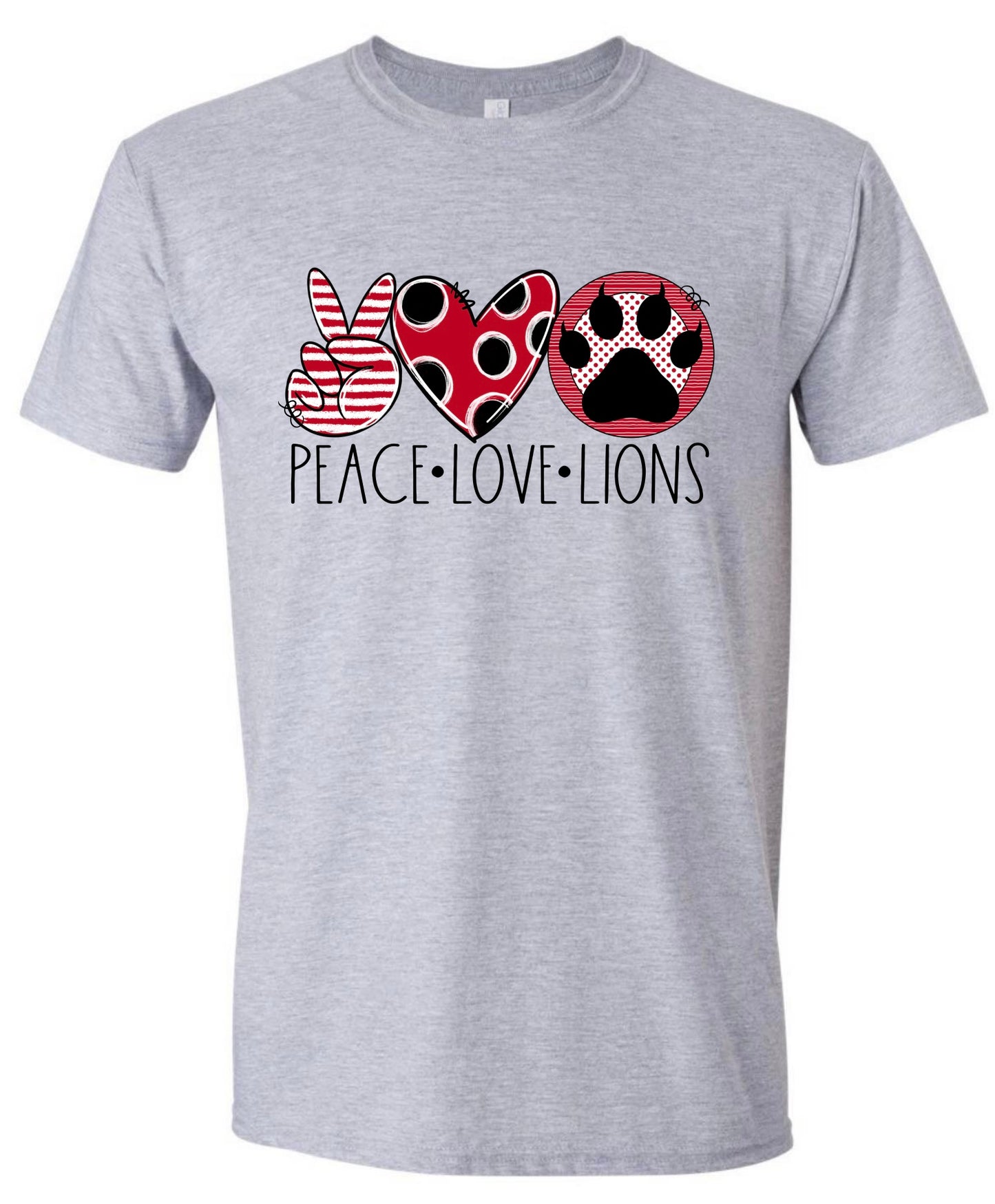 Peace Love Lions Tshirt
