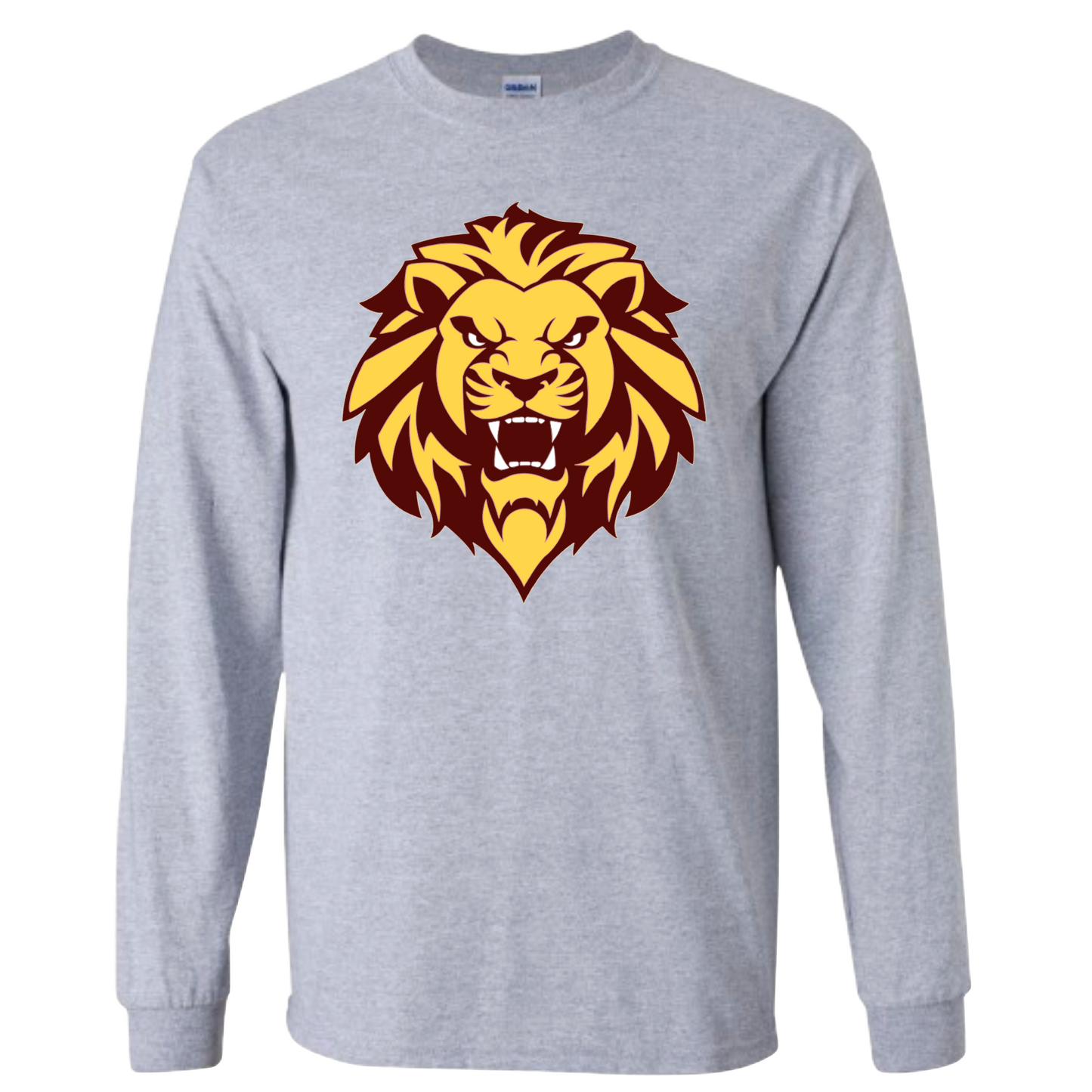 Lion Face Long Sleeve Tshirt