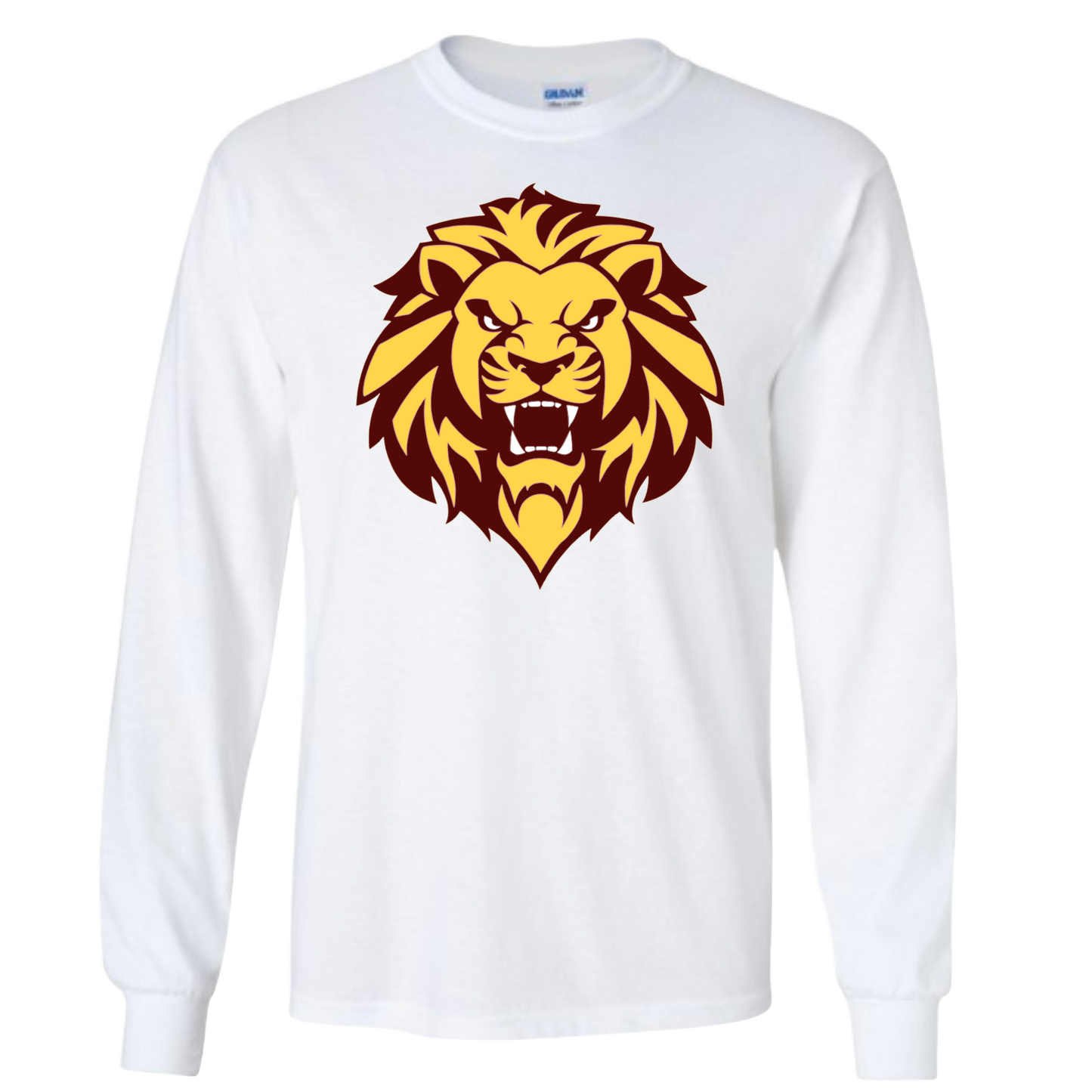Lion Face Long Sleeve Tshirt