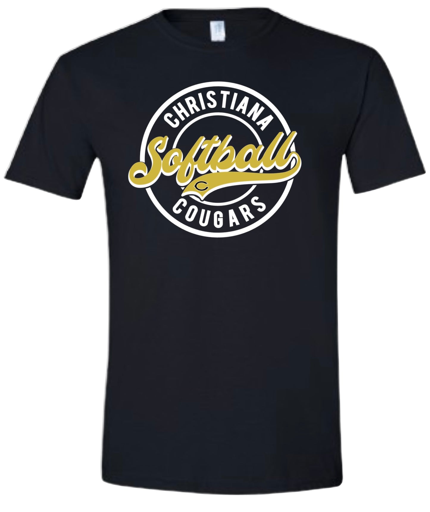 Christiana Circle Softball Tshirt