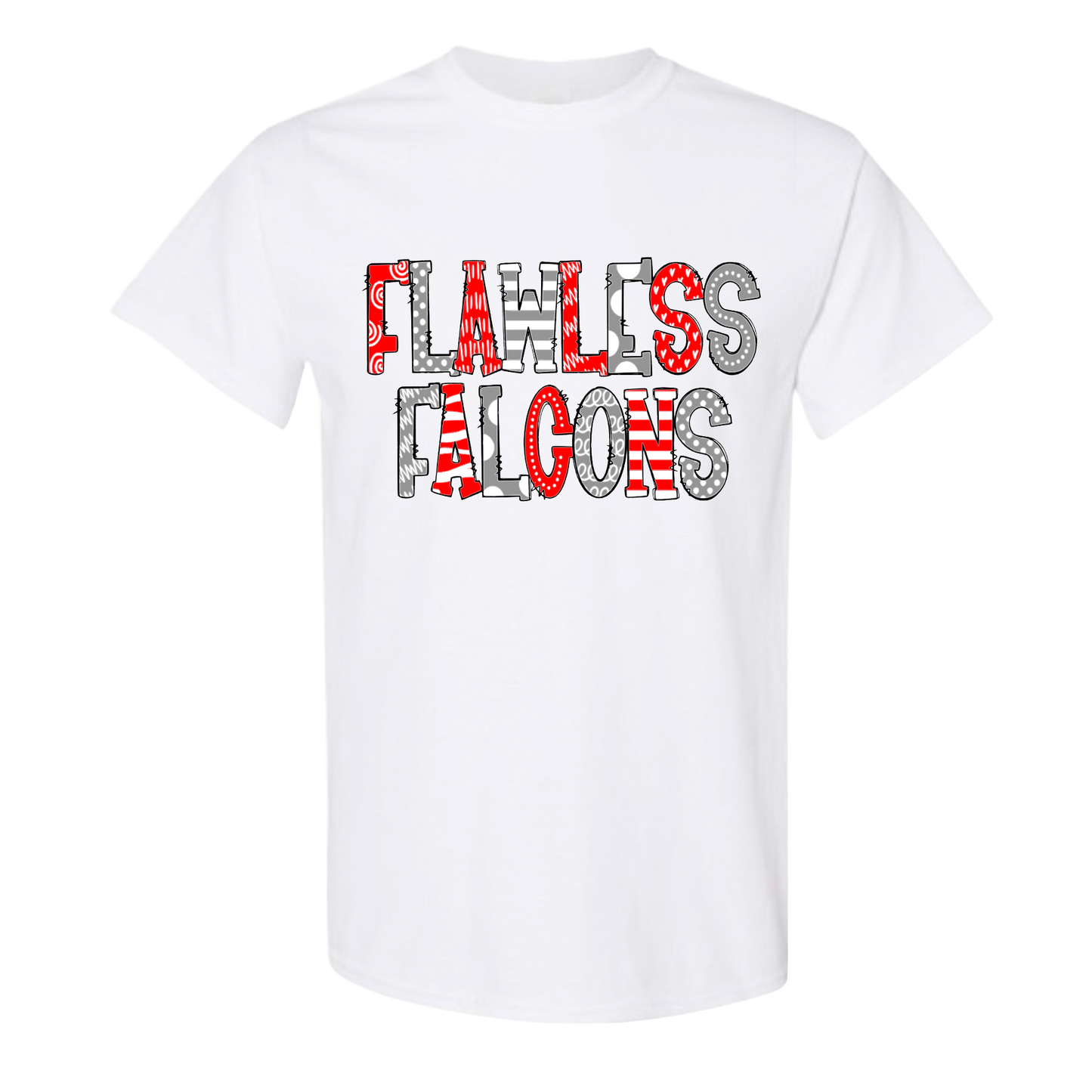 Flawless Falcons Doodle Tshirt
