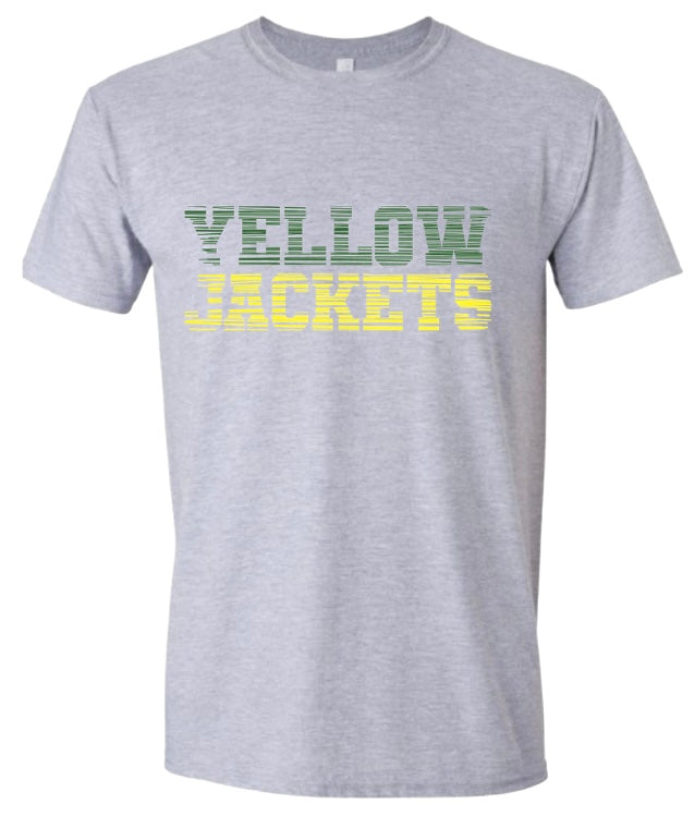 Yellow Jackets Sliced Tshirt