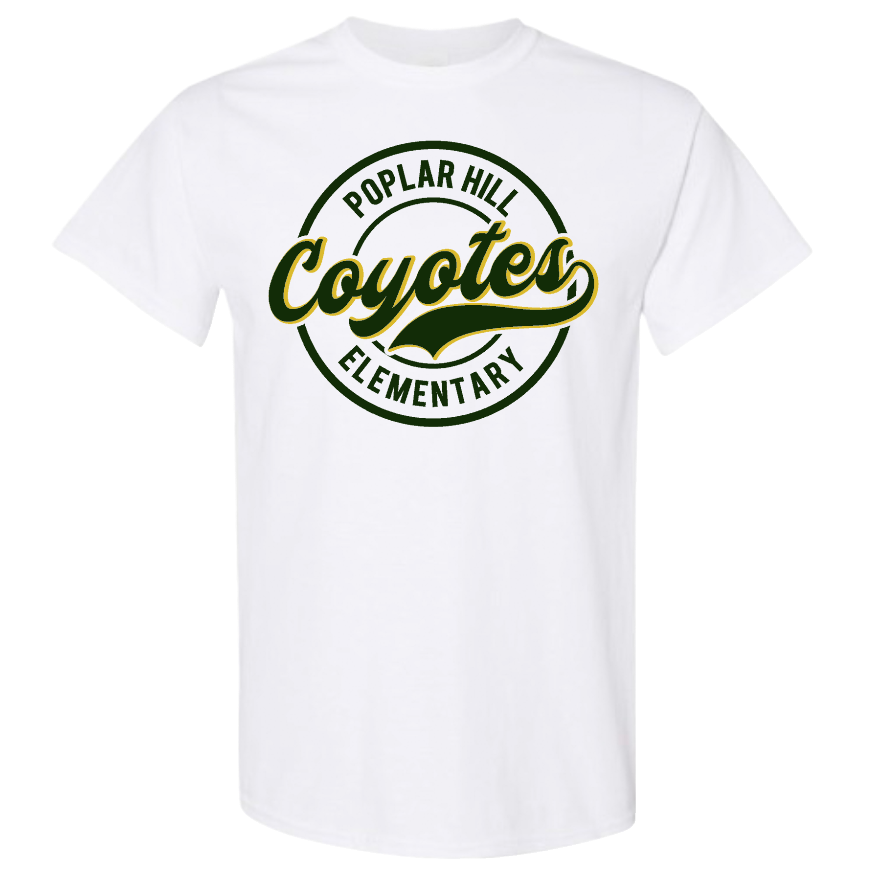 Poplar Hill Elementary Circle Tshirt