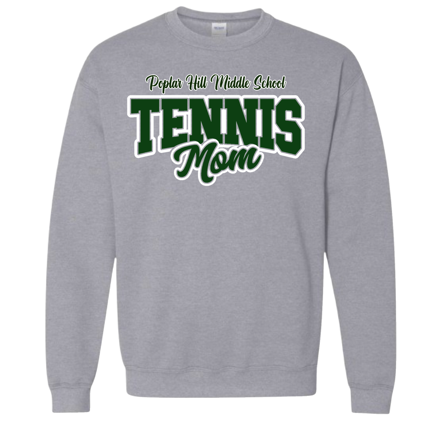 Poplar Hill Middle Tennis Mom Sweatshirt