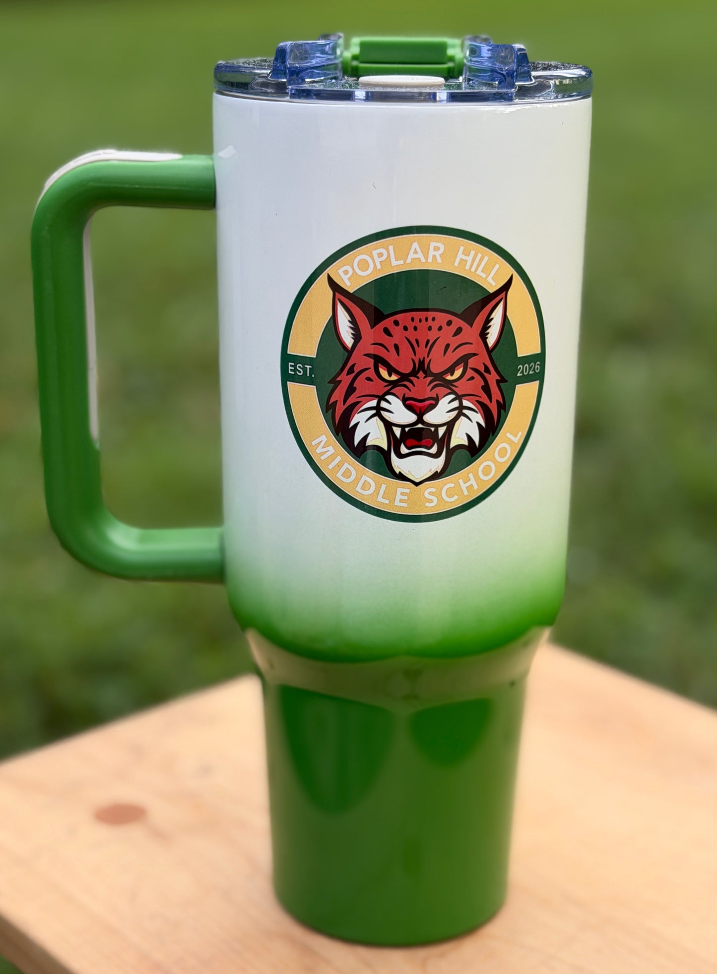**LIMITED EDITION ** Poplar Hill Middle School Logo Tumbler