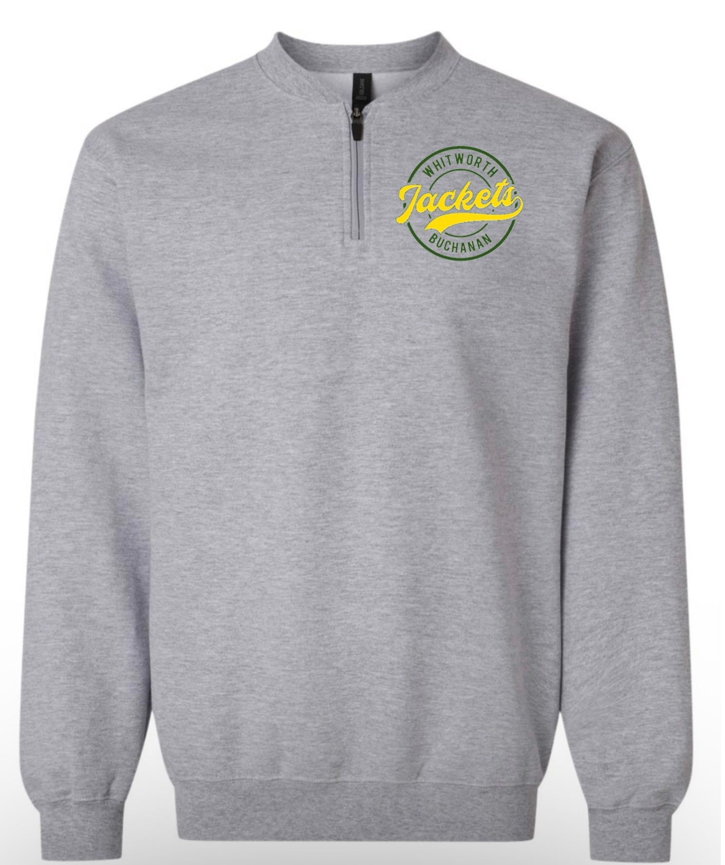 Whitworth Circle Quarter Zip Crewneck