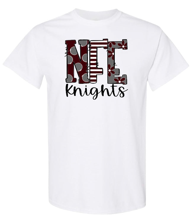 NFE Knights Doodle Tshirt