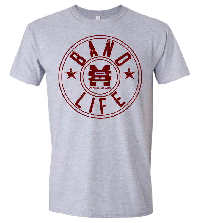 SMS Logo Band Life Tshirt