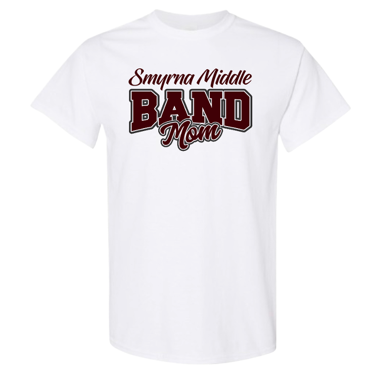 Smyrna Middle Band Mom Tshirt