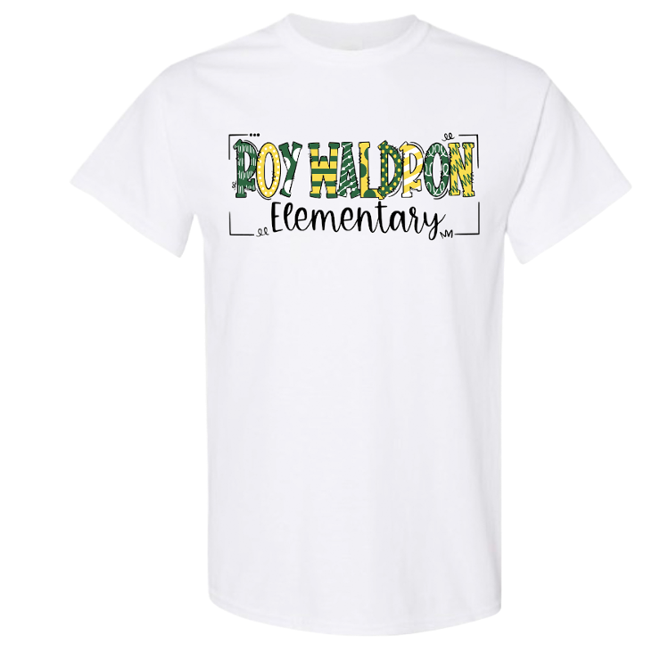 Roy Waldron Elementary Doodle Tshirt