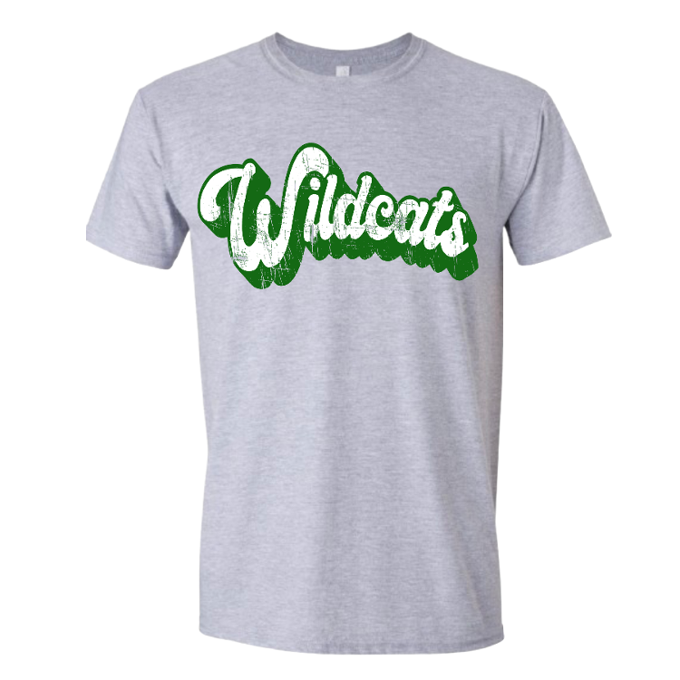 Wildcats Distressed Tshirt