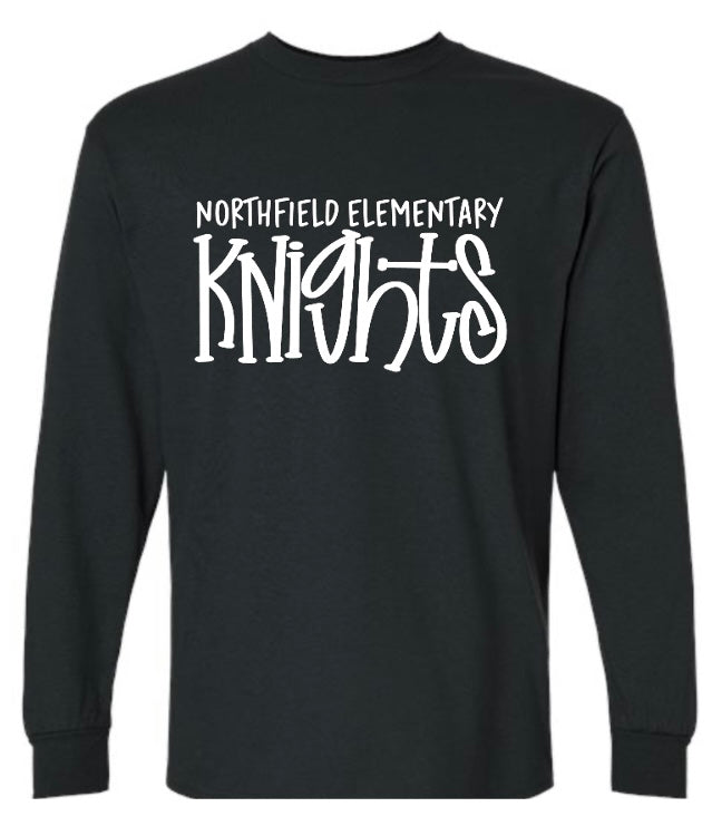Northfield Elementary Knights Quirky Longsleeve Tshirt