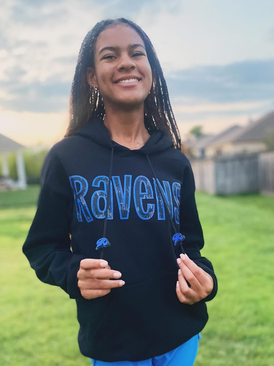 **Limited Edition** Ravens Logo Hoodie Beads