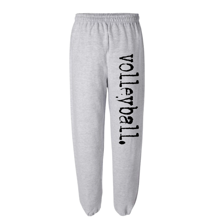 Volleyball Typography Sweatpants
