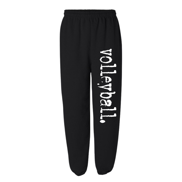 Volleyball Typography Sweatpants