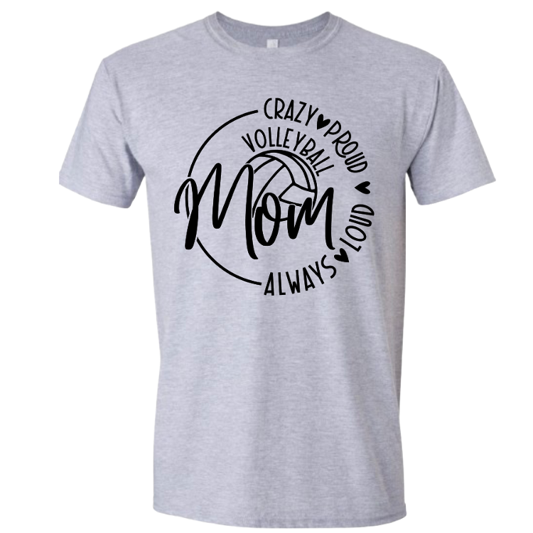 Mom Volleyball Tshirt