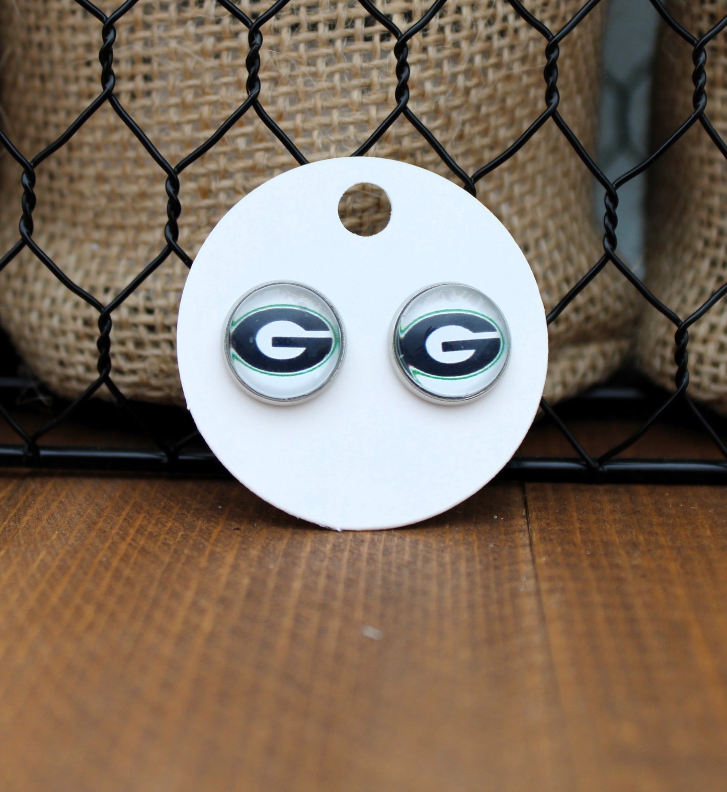Logo G Stud Earrings