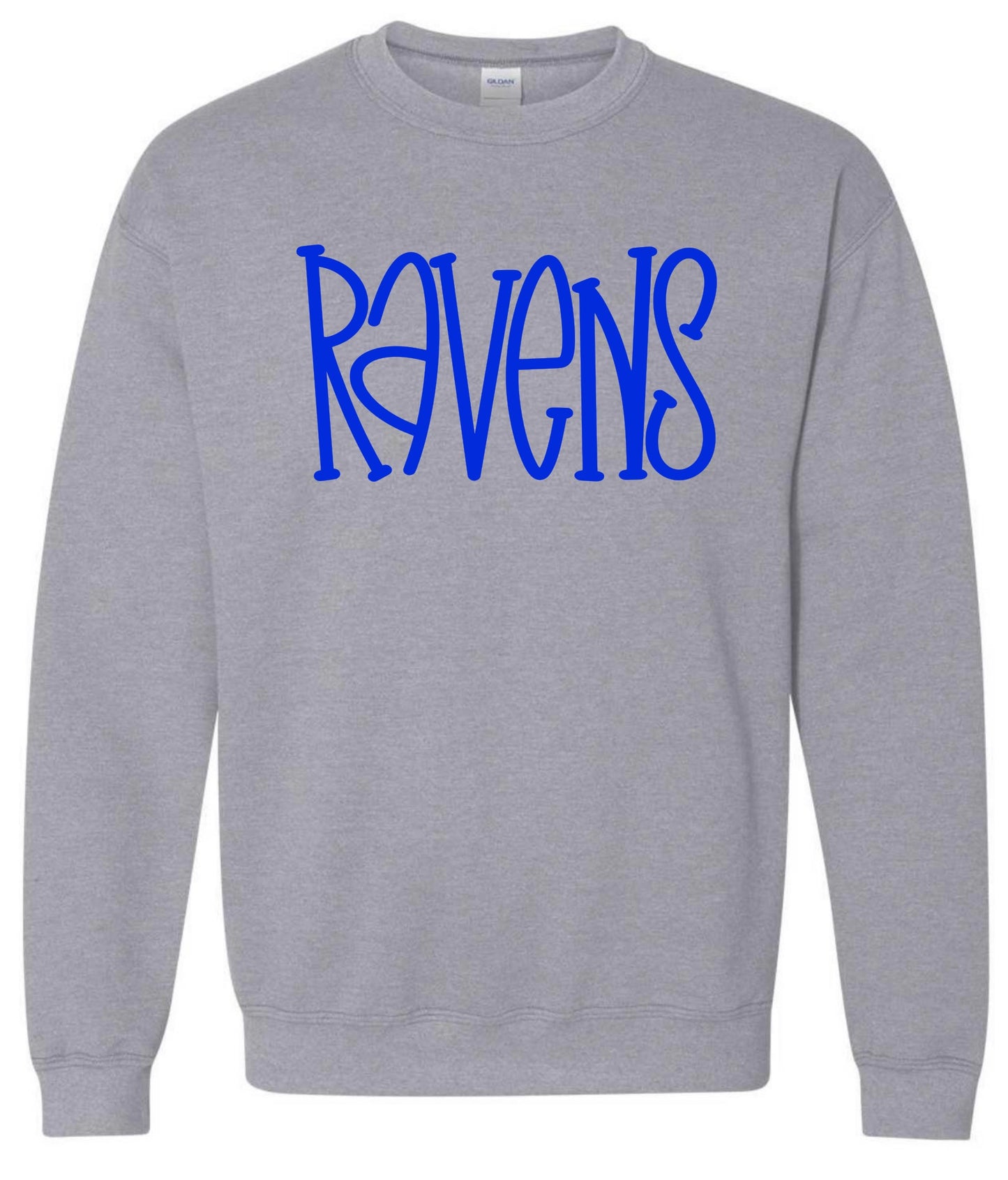 Ravens Quirky Font Sweatshirt