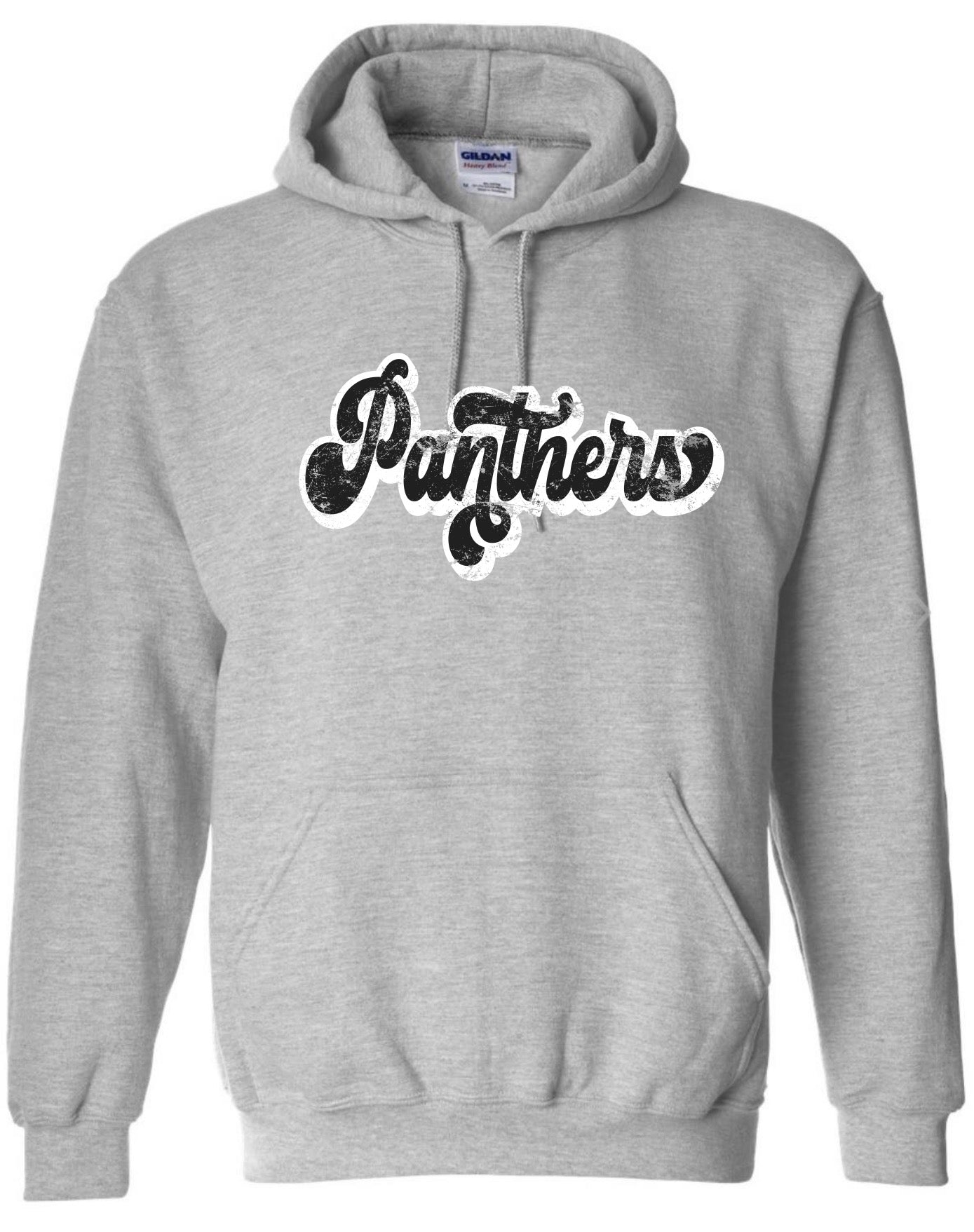 Distressed Panthers Flair Hoodie