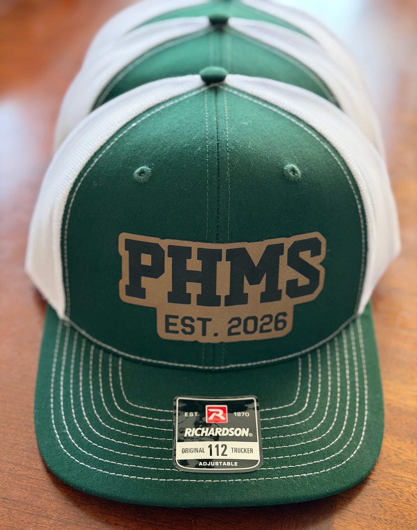 PHMS Leather Patch Hat