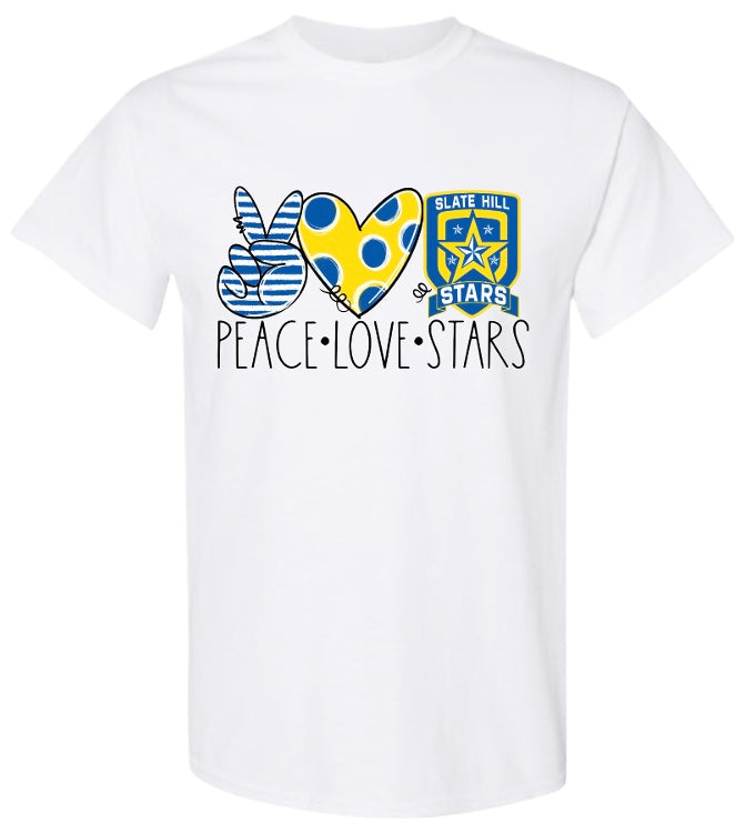 Peace Love Stars Tshirt