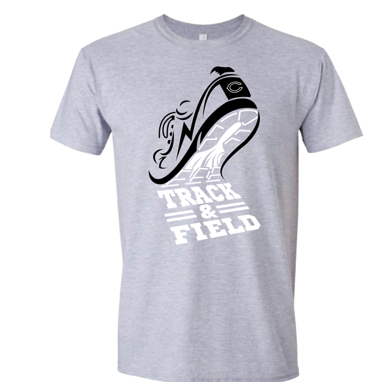 Track and Field Shoe Tshirt