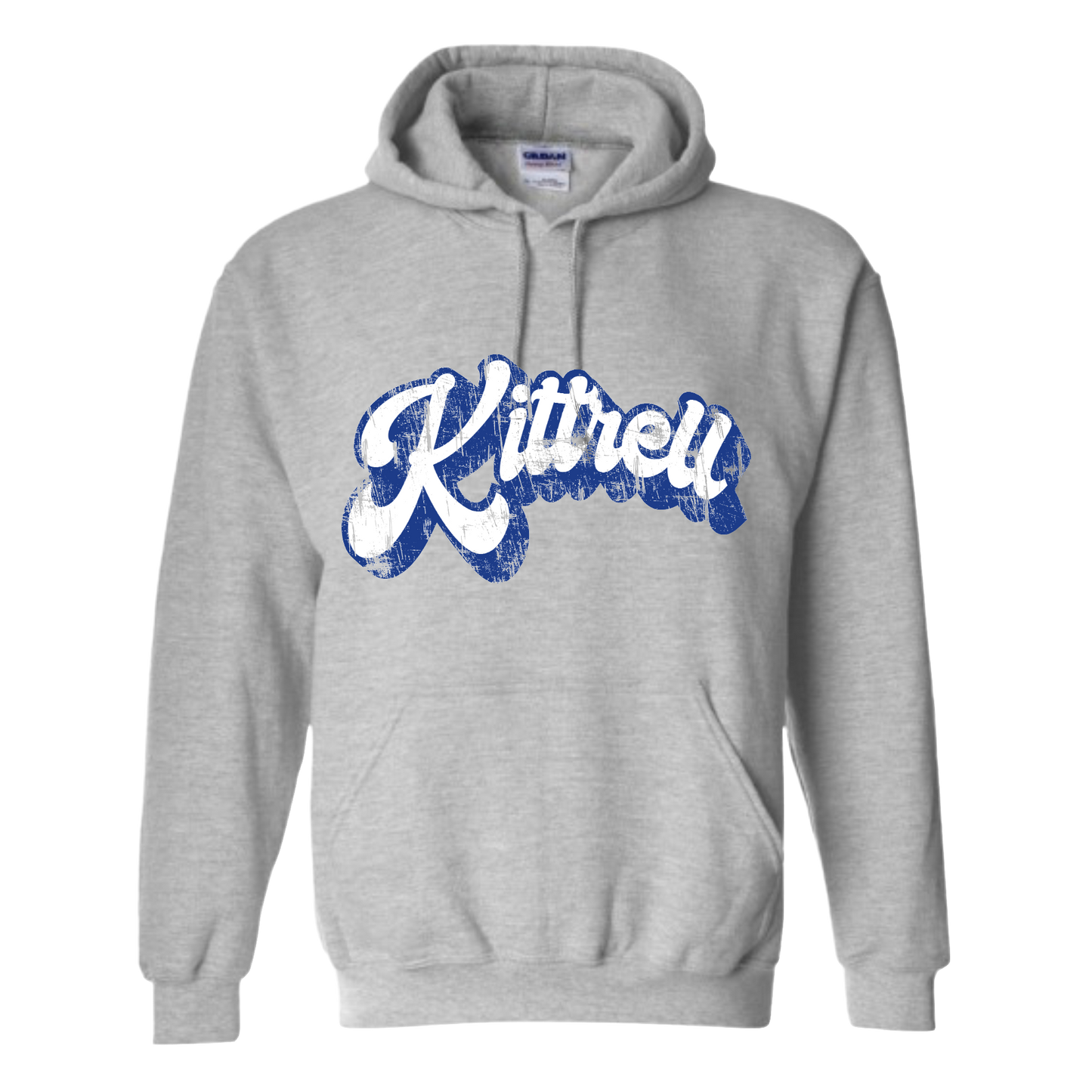 Retro Distressed Kittrell Hoodie