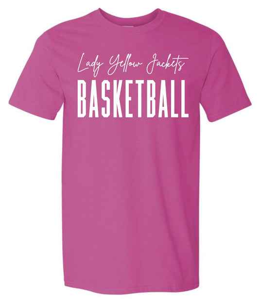 **LIMITED EDITION** Lady Yellow Jackets Pink Tshirt