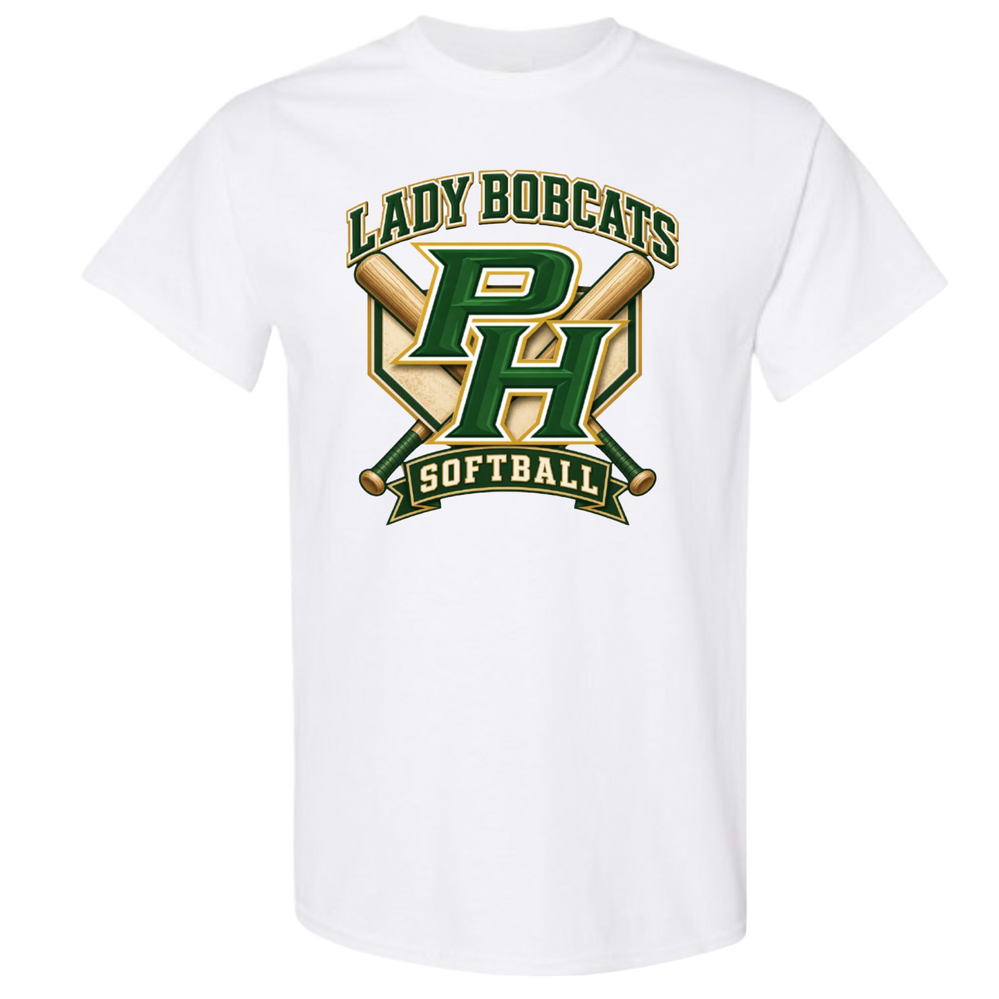 Lady Bobcats Softball Tshirt