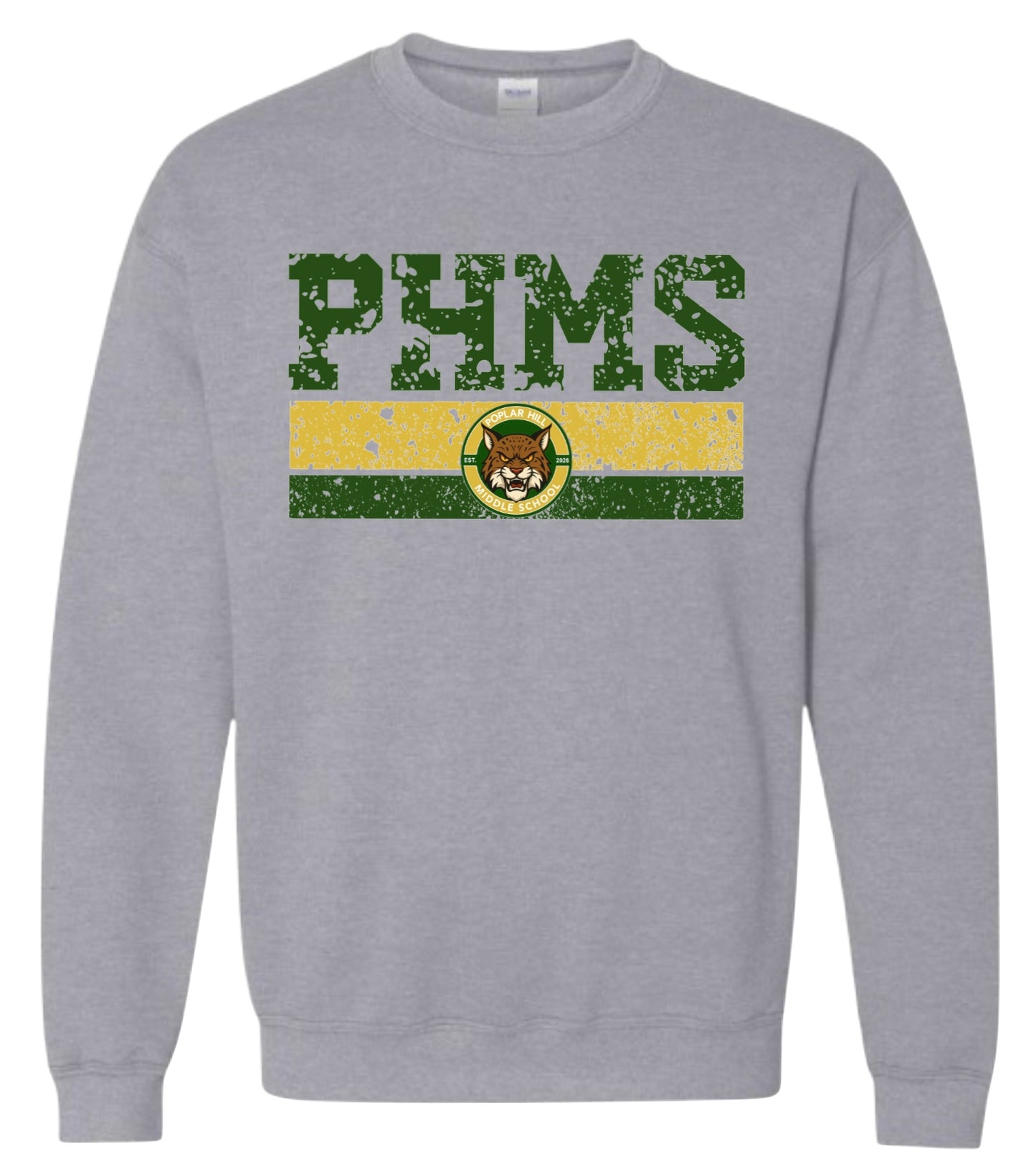 PHMS Distressed Logo Sweatshirt