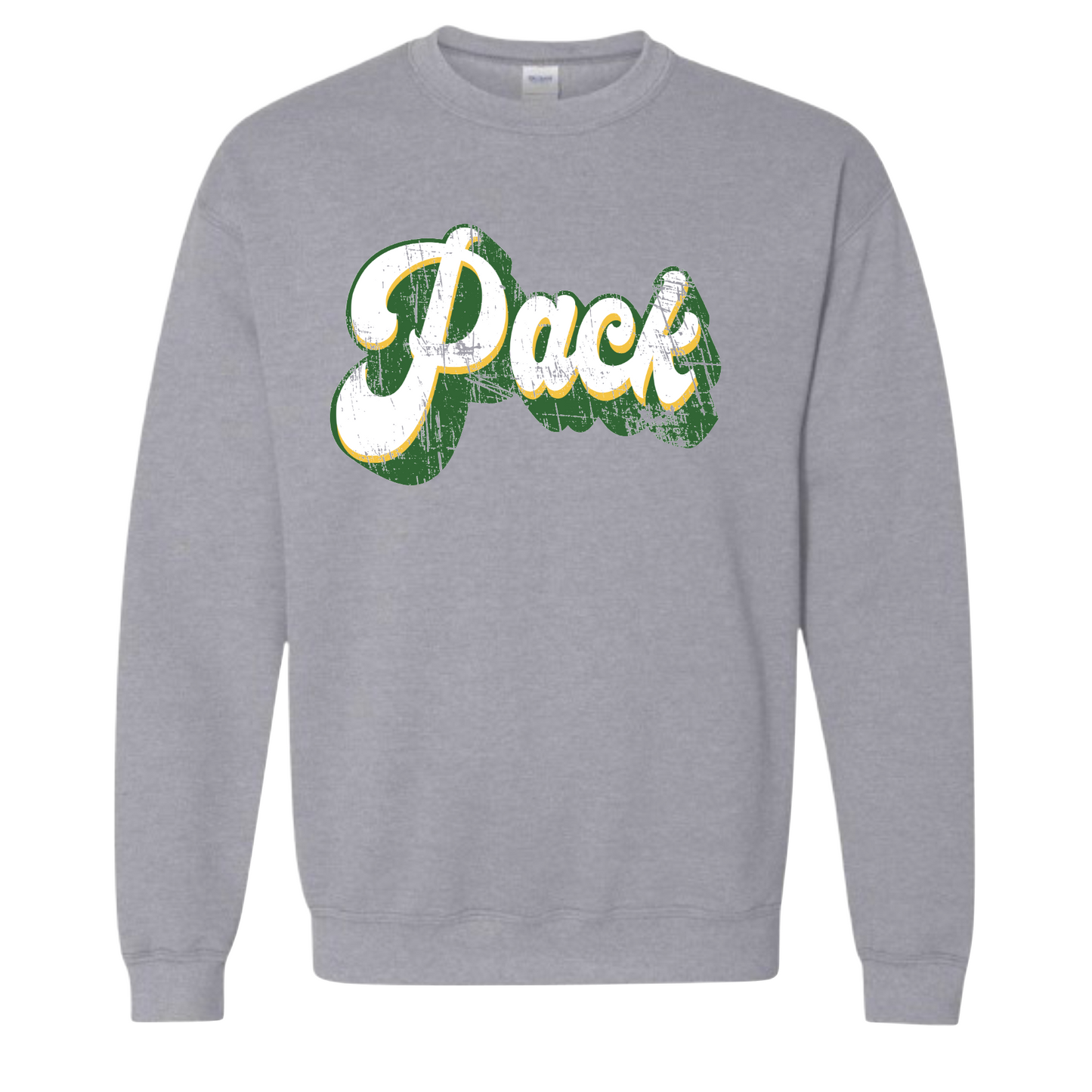 Pack Distressed Retro Sweatshirt