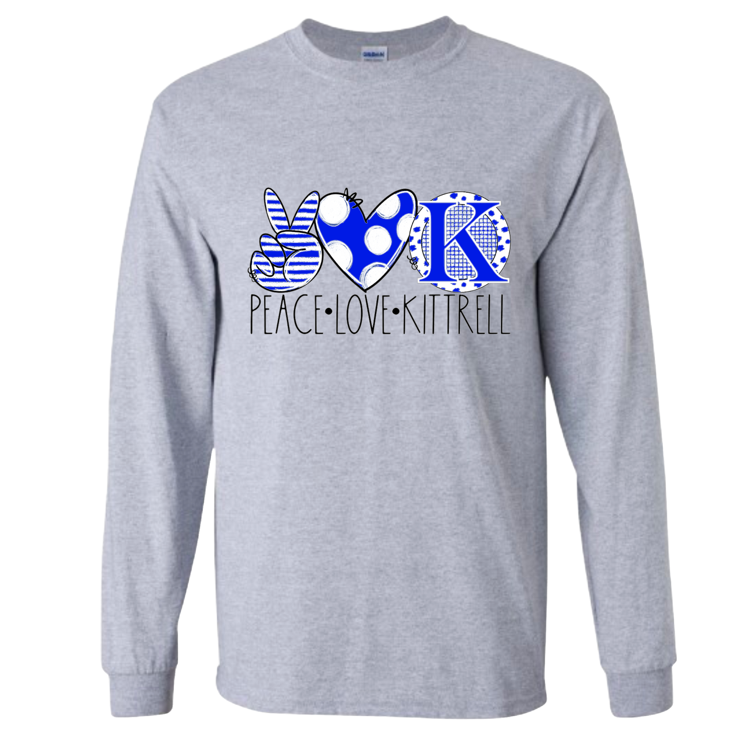 Peace Love Kittrell Longsleeve Tshirt