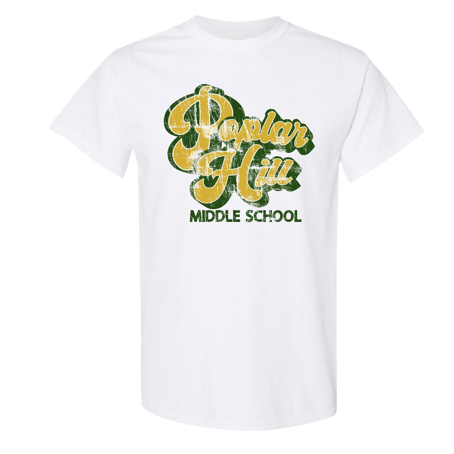 Poplar Hill Retro Distressed Tshirt