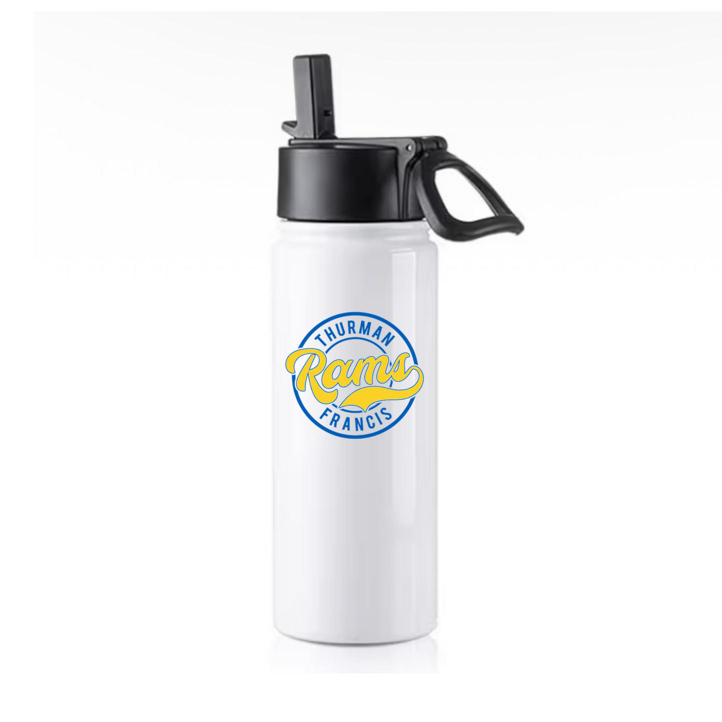 **LIMITED EDITION**Thurman Francis Circle Stainless Steel Sports Water Bottle