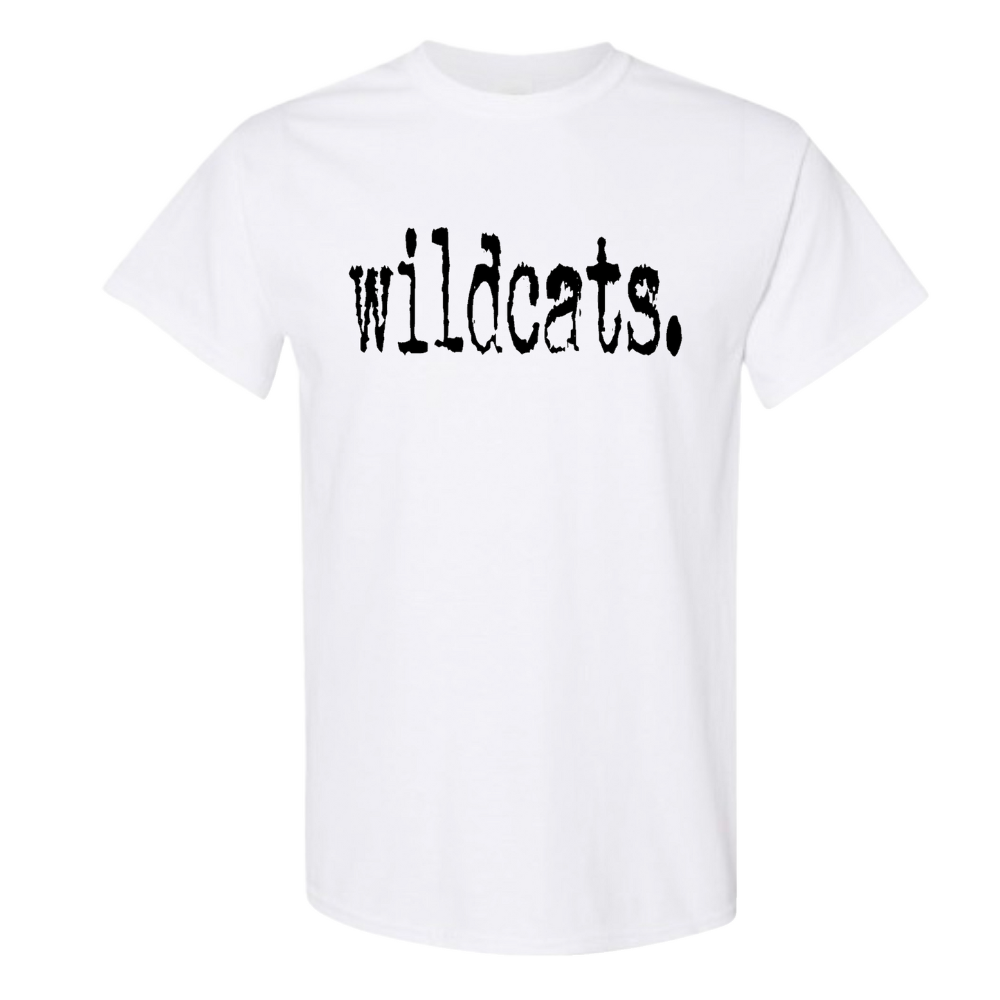 Wildcats Typography Tshirt