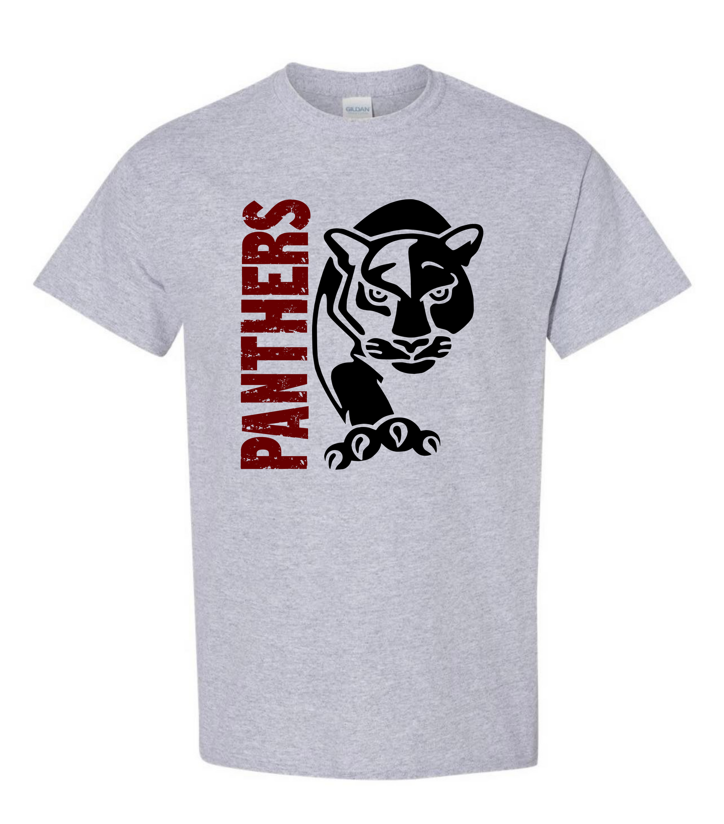 Distressed Panthers Tshirt