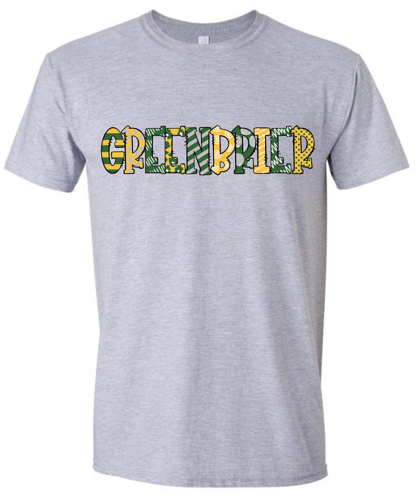 Greenbrier Doodle Design Tshirt