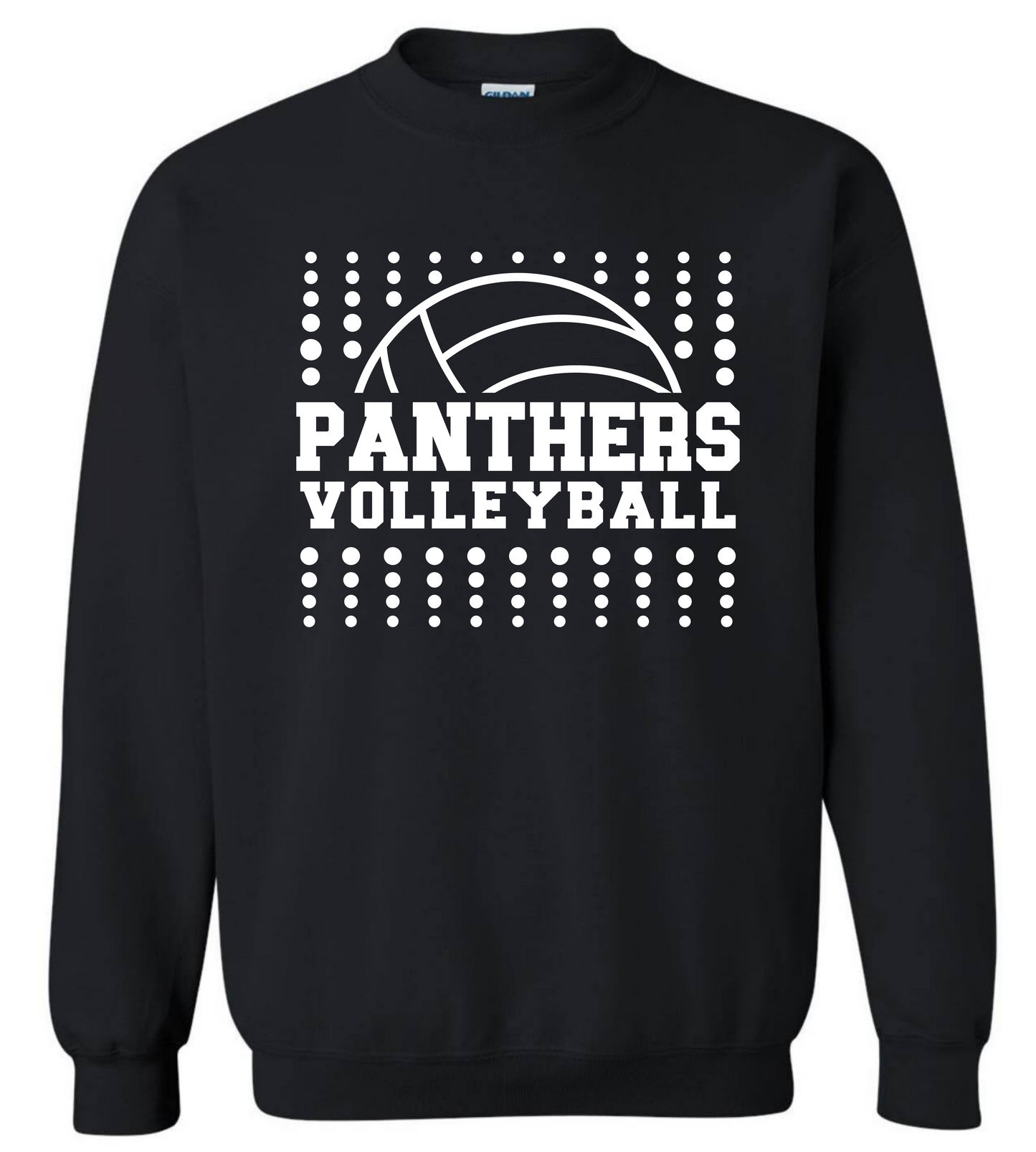 Panthers Volleyball Dot Sweatshirt