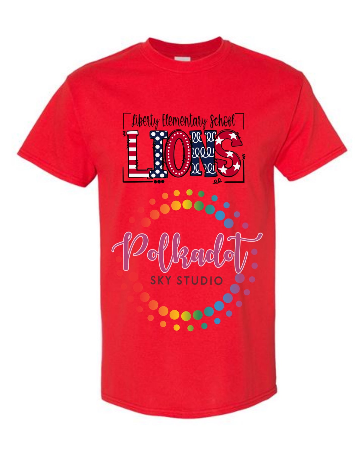 Liberty Elementary School Lions Tshirt