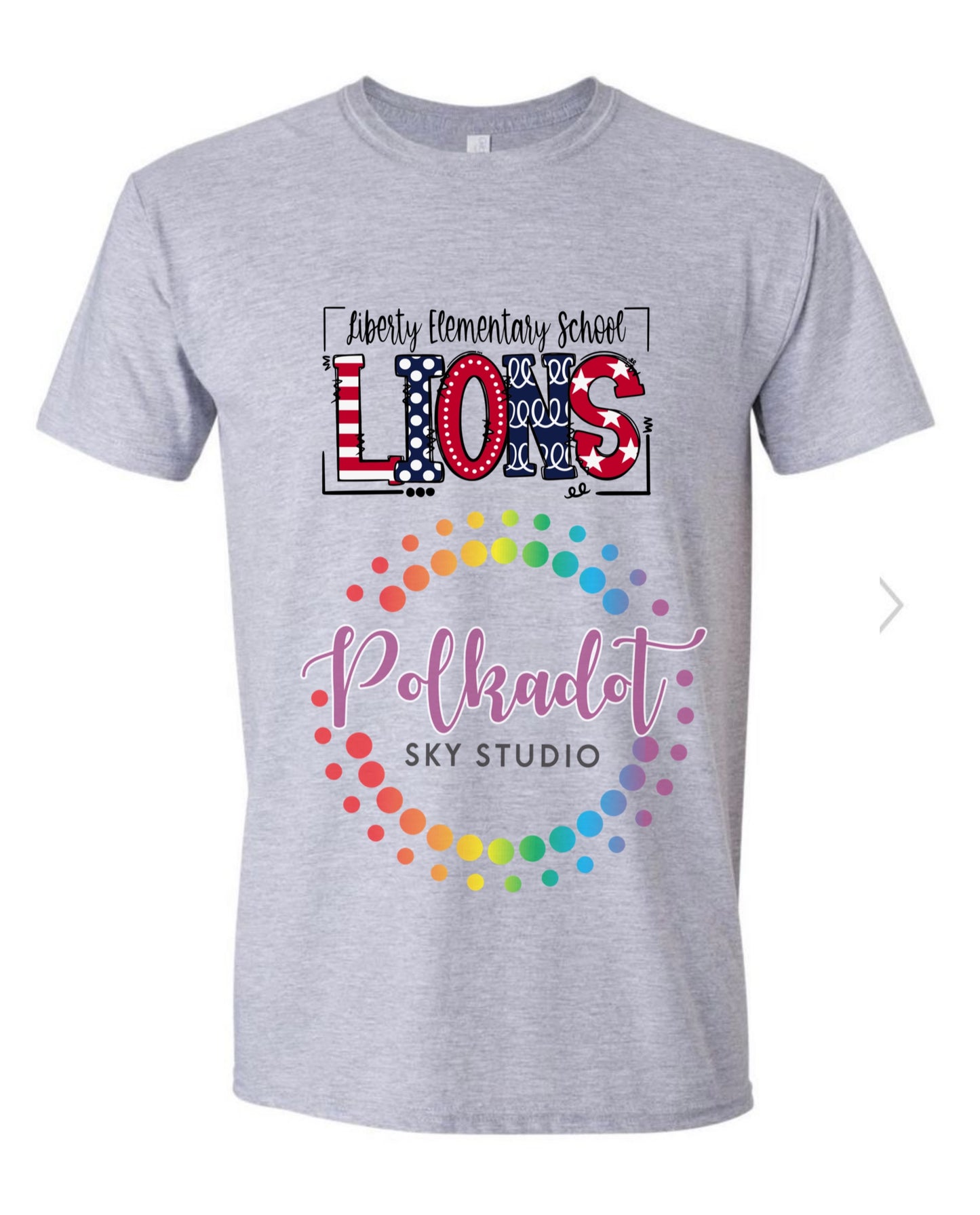 Liberty Elementary School Lions Tshirt