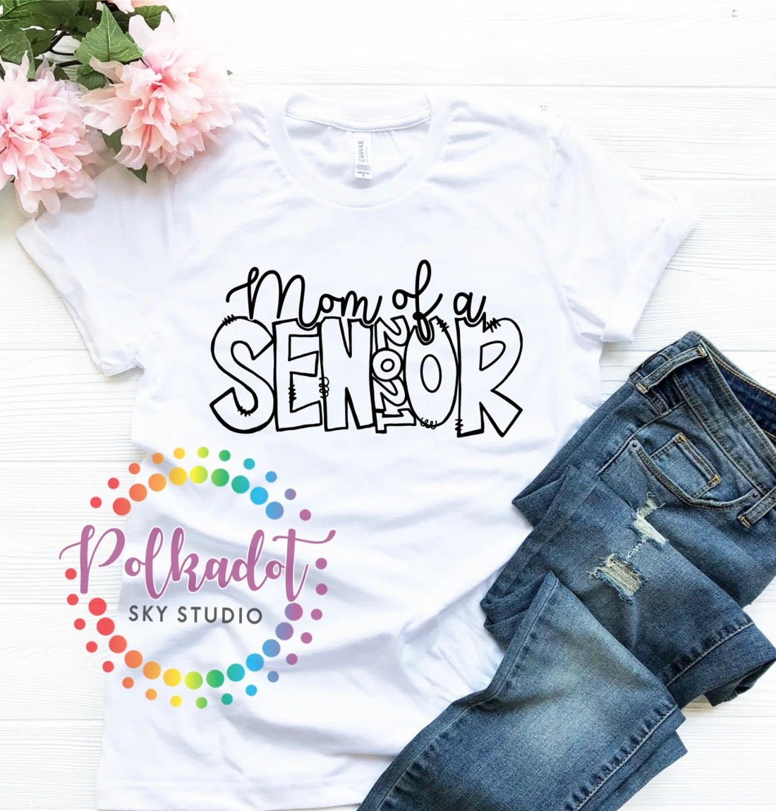 Mom of a Senior tshirt