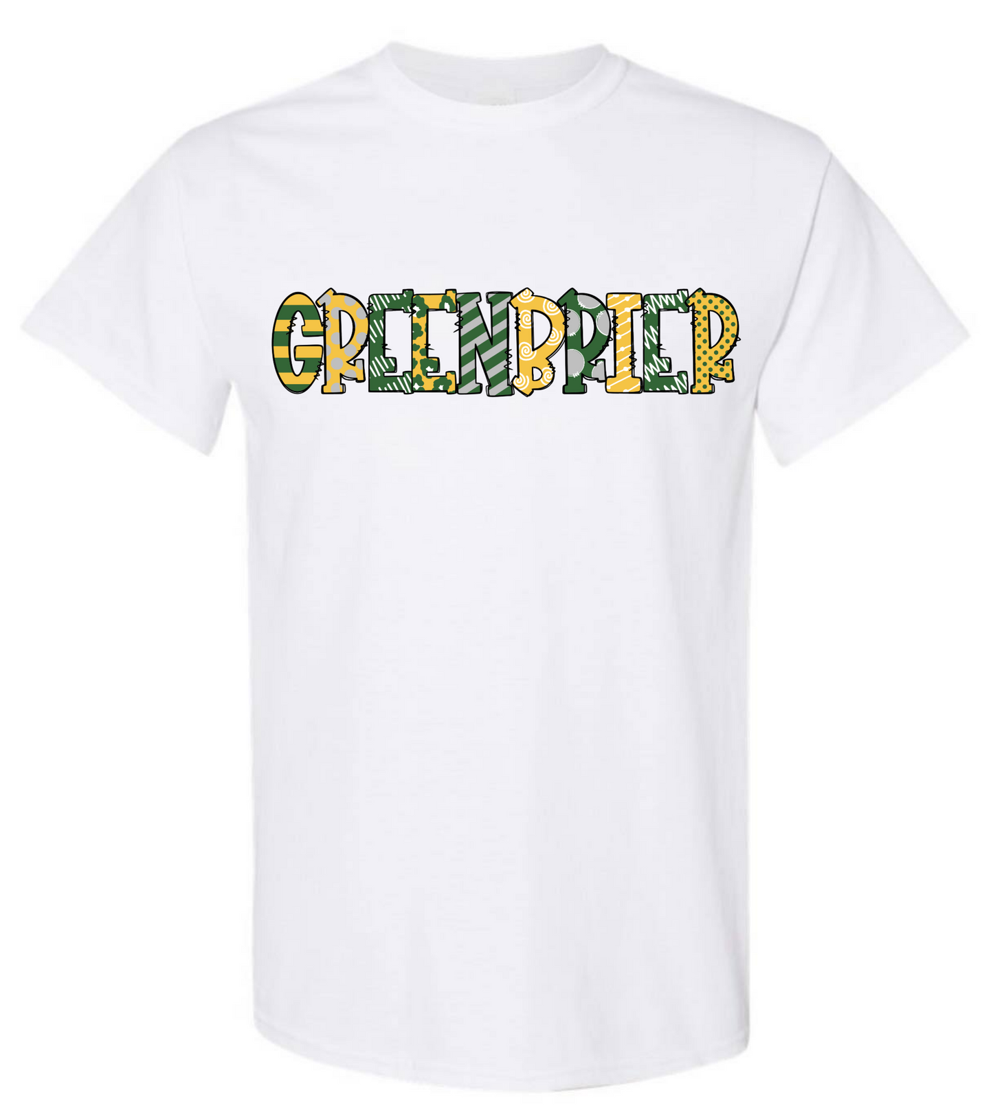 Greenbrier Doodle Design Tshirt