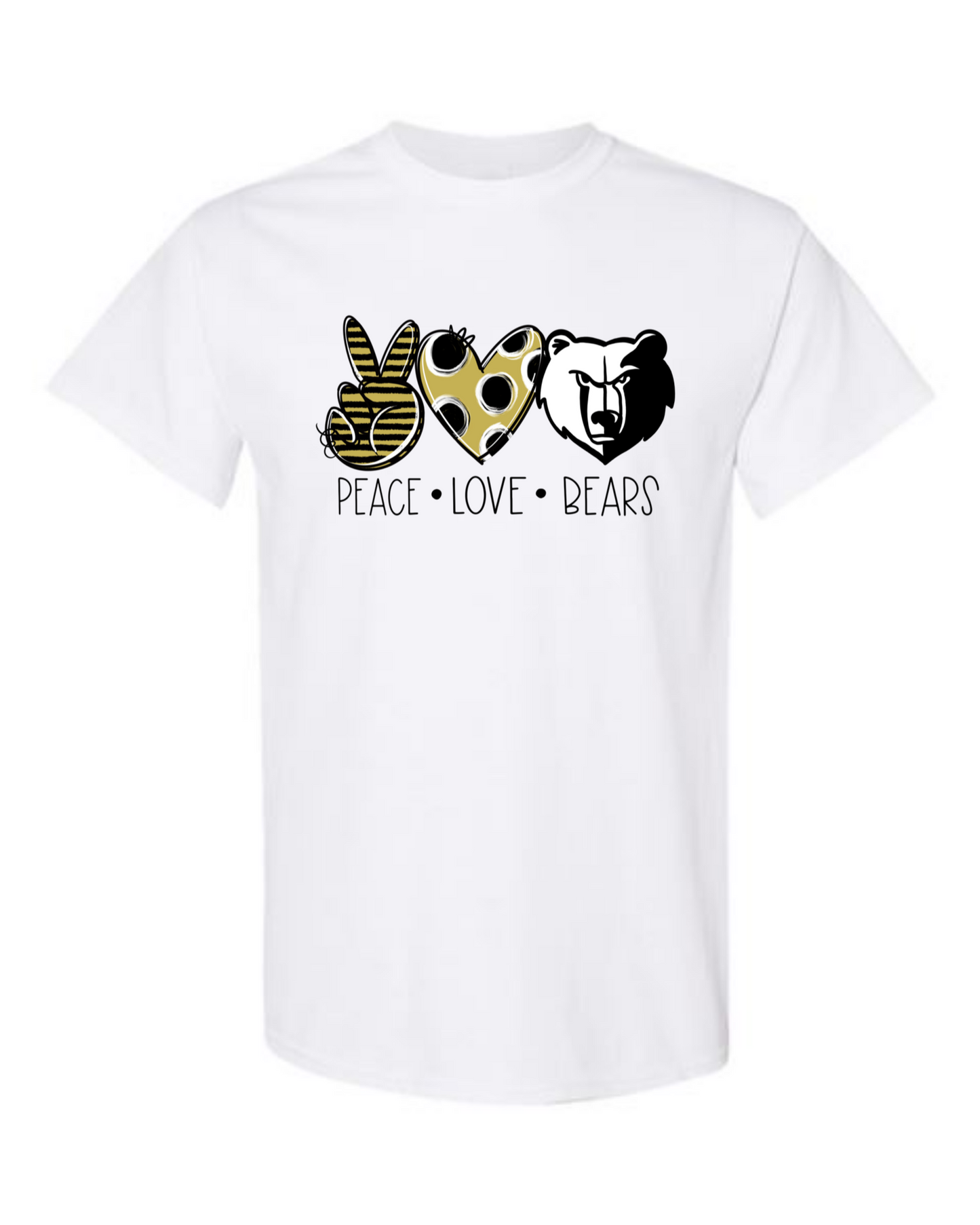 Peace Love Bears Tshirt