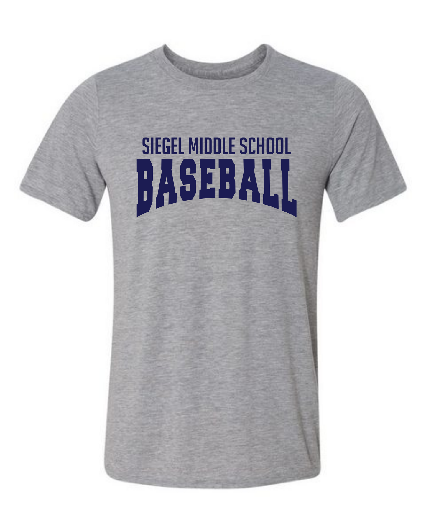 Siegel Middle School Baseball Tshirt